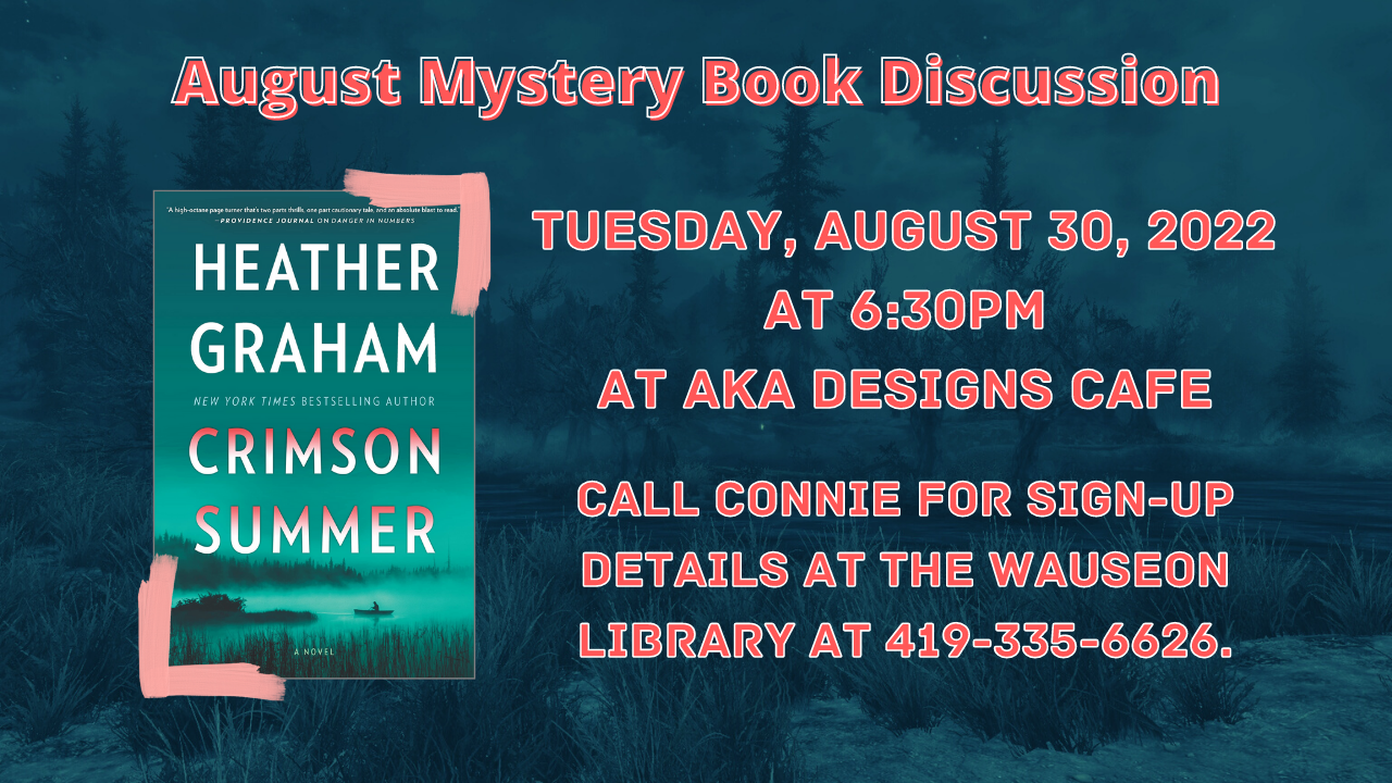 mystery book discussion