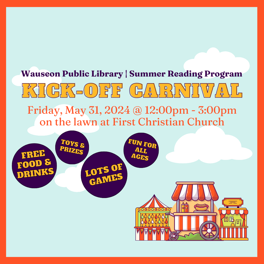 Summer Reading Kick-Off Carnival - 12:00PM to 3:00PM