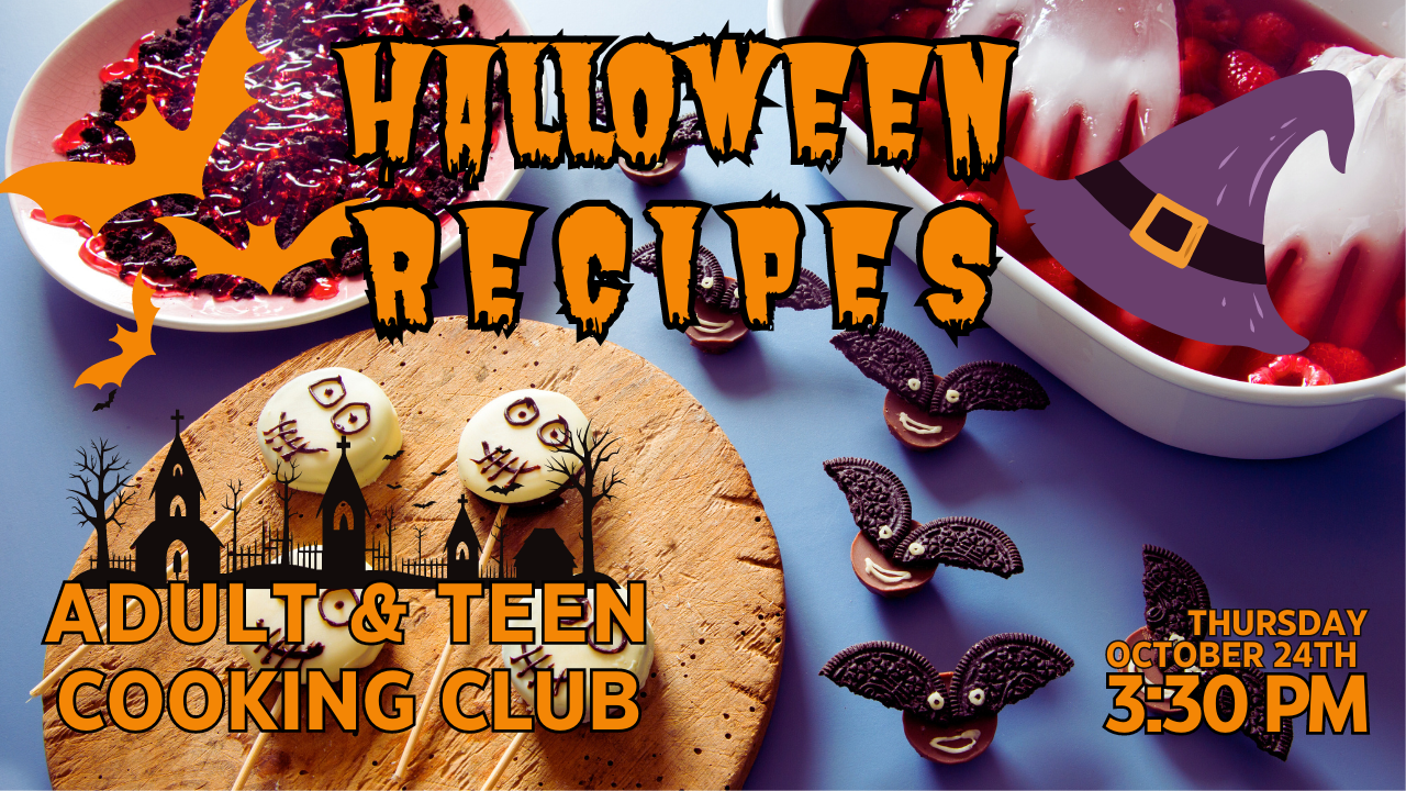 Adult & Teen Cooking Club Slide