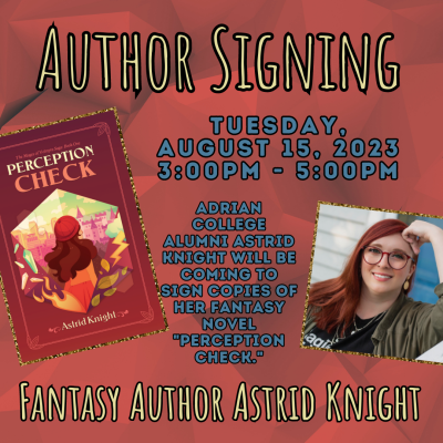 author signing