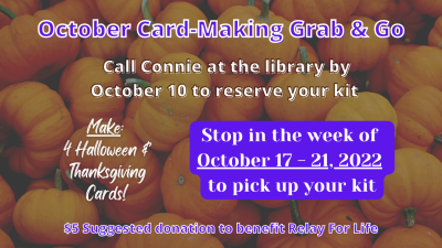 October card-making grab & go
